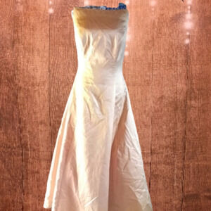ABS Gold Floor Length Dress size 10 Prom, Bridesmaid,  Pageant Gown